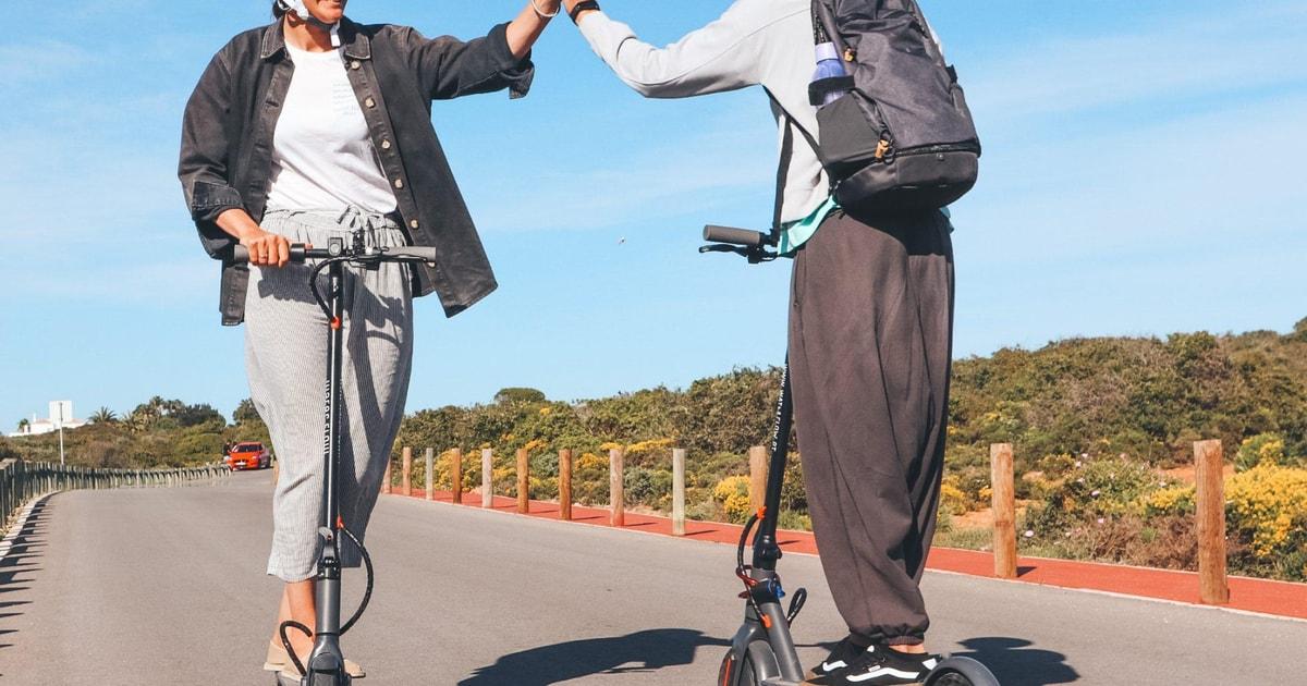 Ferragudo: Electric Scooters for a Fun Village Adventure