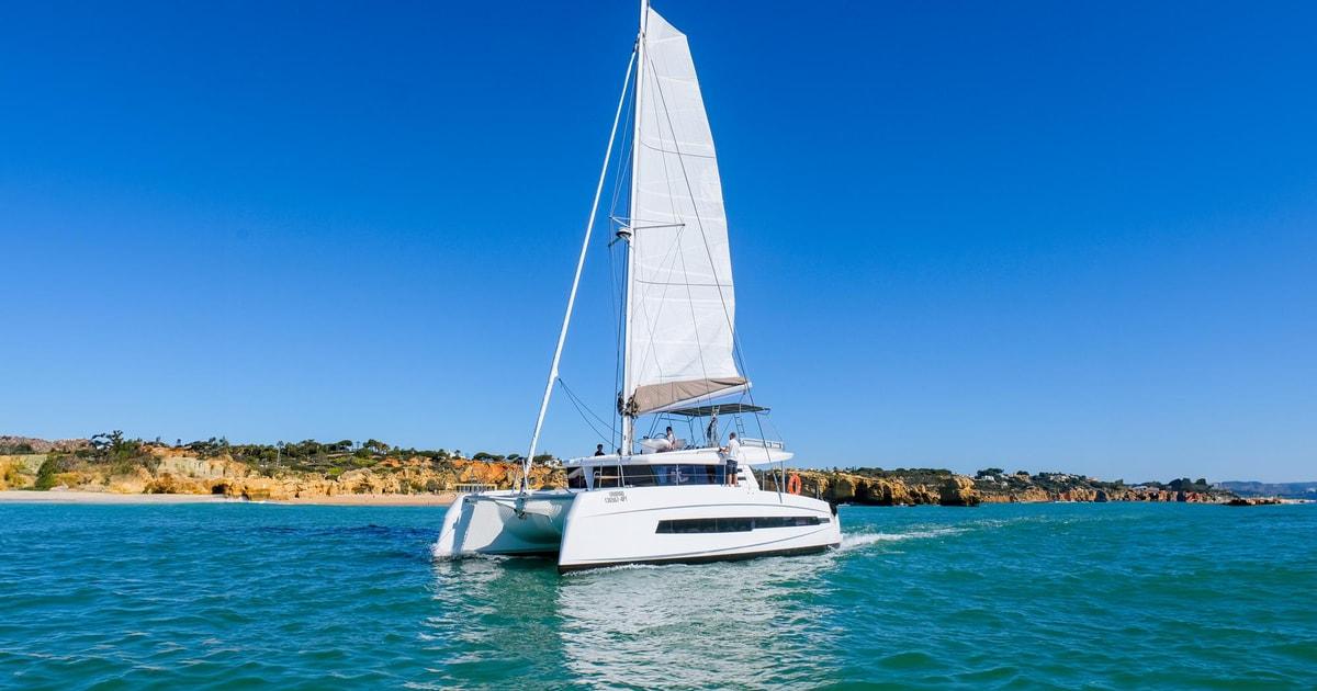 Vilamoura: Algarve Full Day Private Catamaran Charter