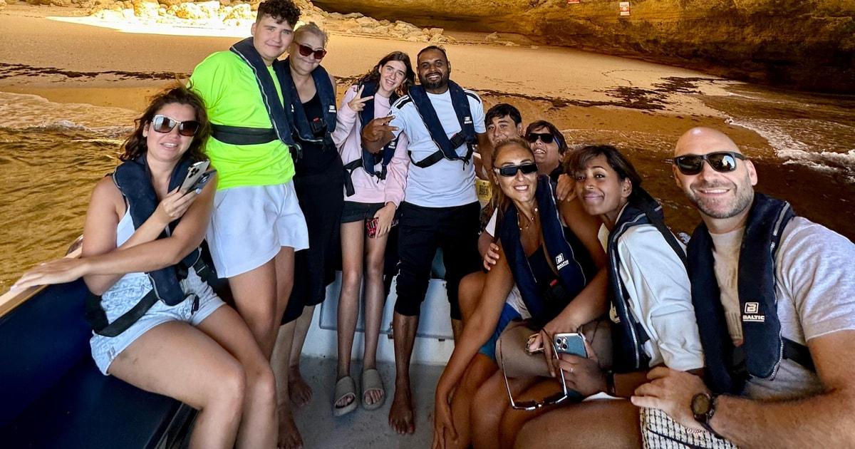 Private guided tour to Algarve,Benagil cave from Lisbon