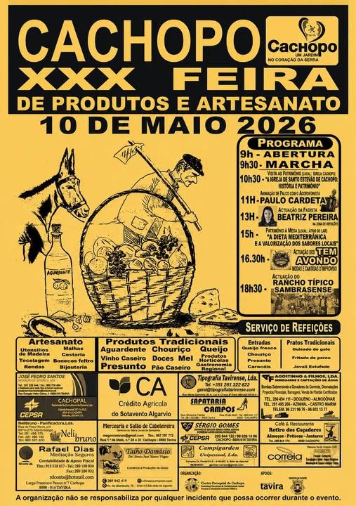 XXX Feira Artesanato e Produtos de Cachopo