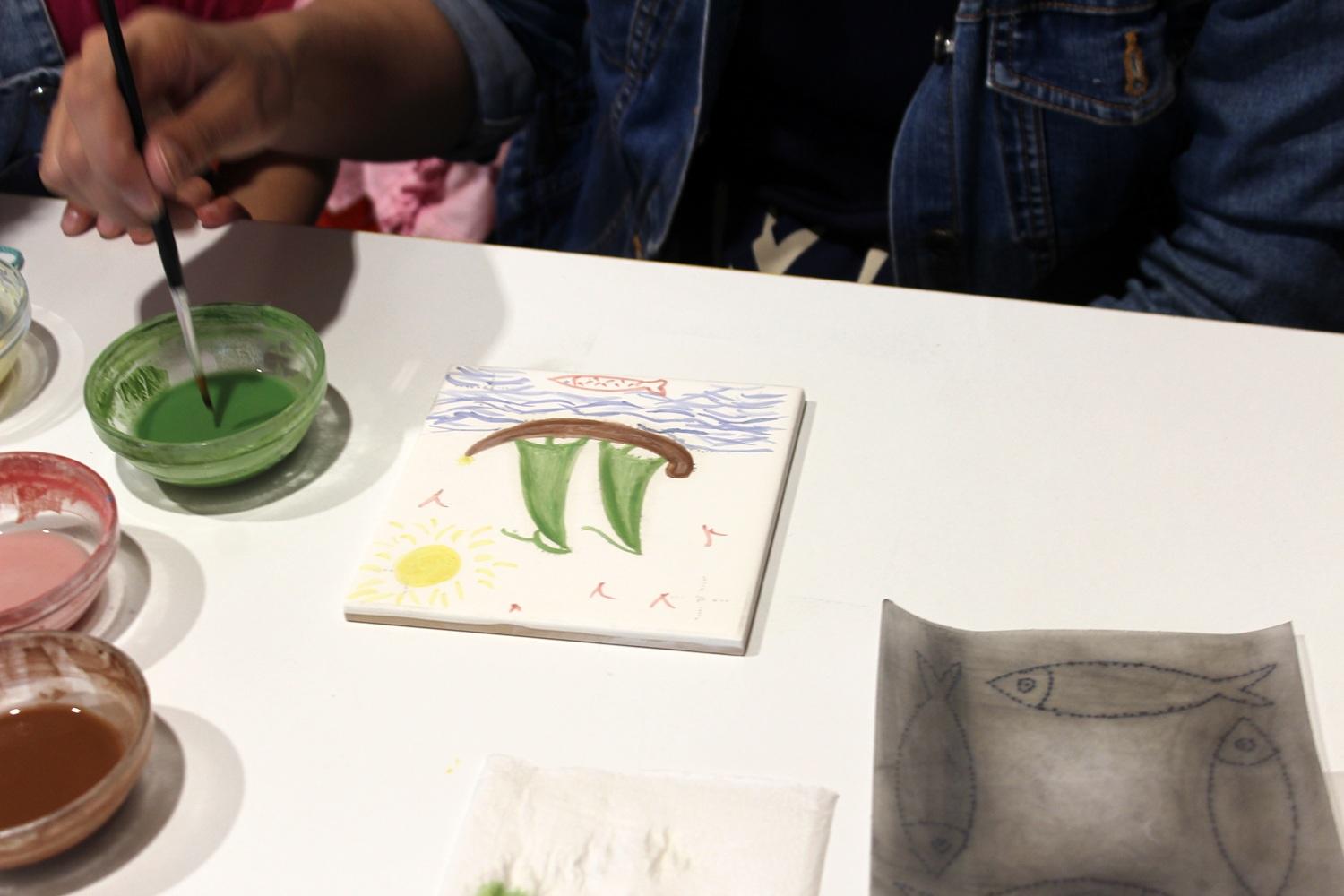 Oficina Pintura de Azulejo