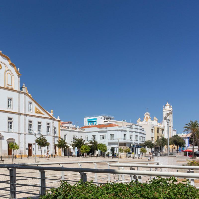 "Alameda das Artes" in downtown Portimão