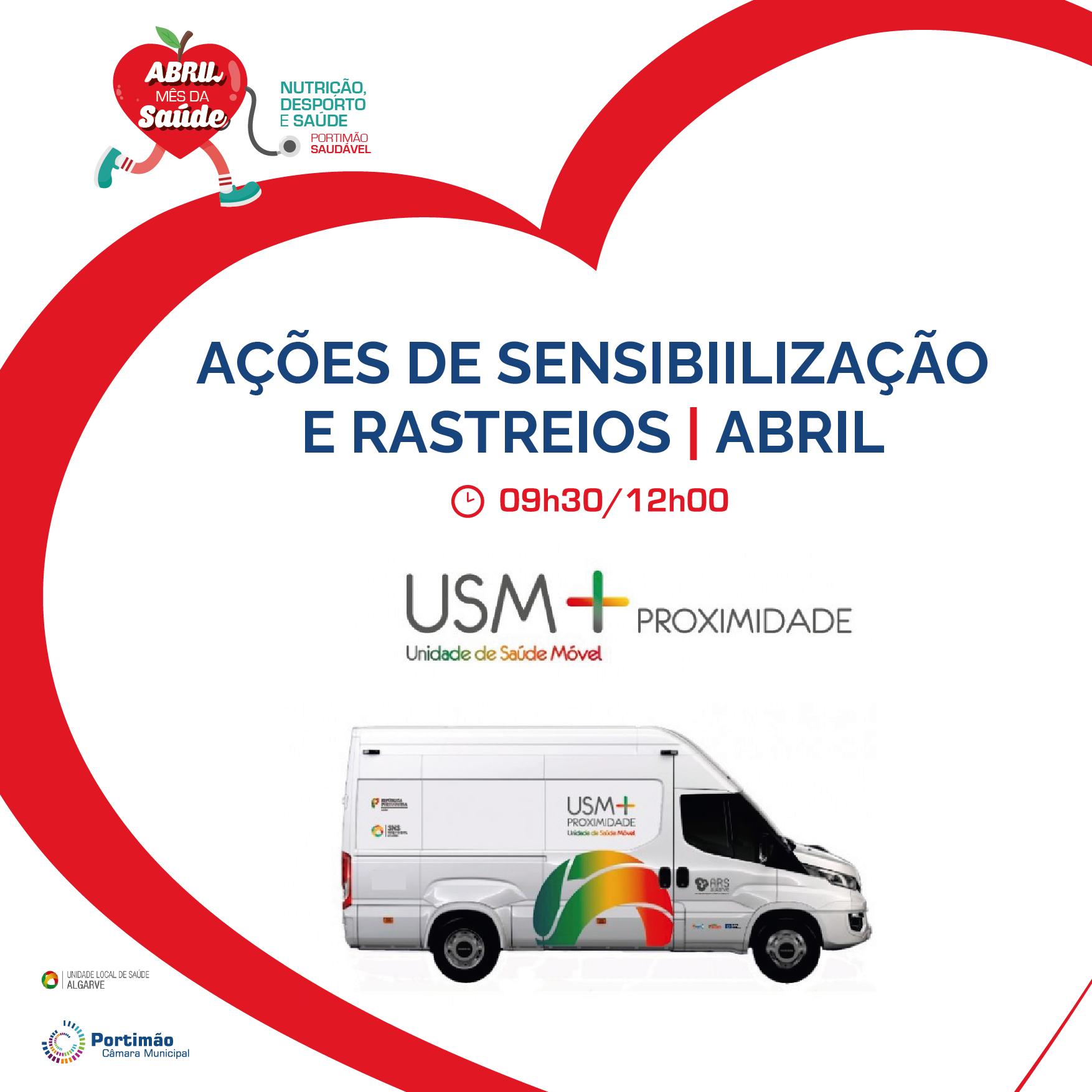 Mobile Health Unit of Portimão in April, Health Month